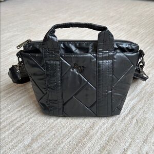EUC Lug Small Crossbody with Tote Handles - Dory Mini Quilted Black